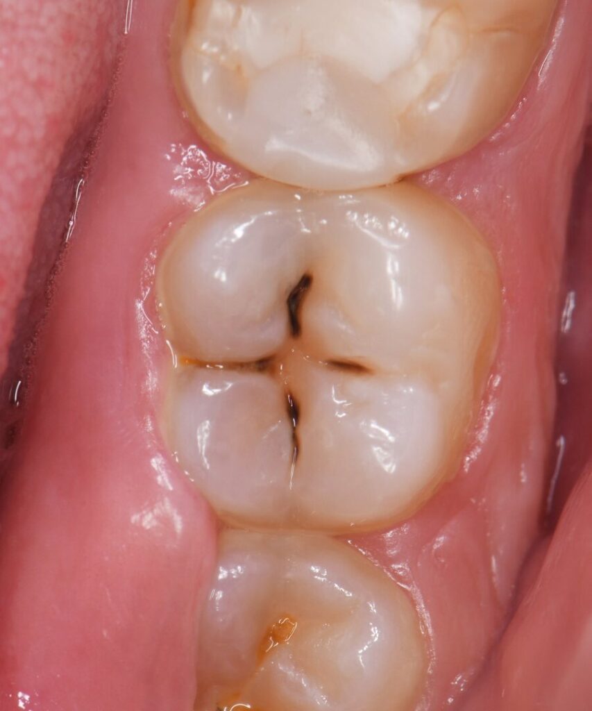 Symptoms of Tooth Pits and Fissures